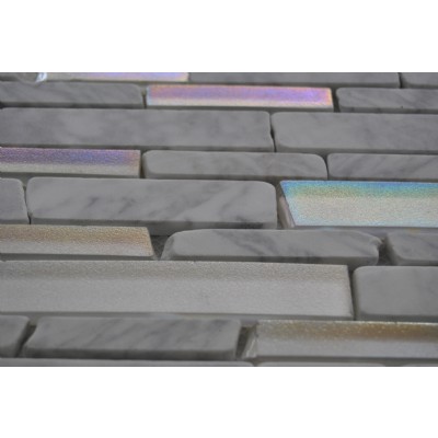 marble mixed glass mosaic GM17140