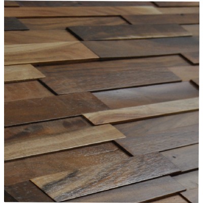 Revestimiento de pared de madera 3D barroco (acacia) KSL-DM01030