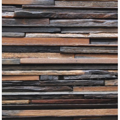 Wood mosaic wall tile KSL-MC1349