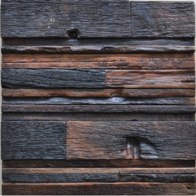 Wood mosaic wall tile KSL-MC1259