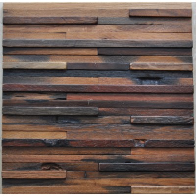 Wood mosaic wall tile KSL-MC12T69