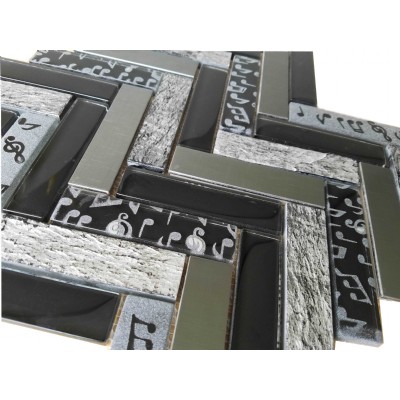 Home Decor Irregular Glass Mosaic KSL-16332