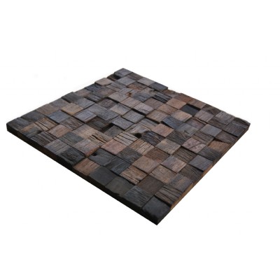 Wood mosaic wall tile KSL-MC9023-1