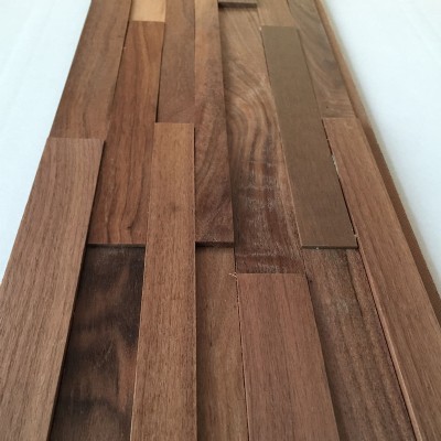 Revestimiento de pared de madera 3D barroco (blackwalnut)  KSL-DM01050