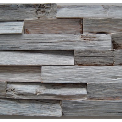 Spanish 3D wall cladding(Mix wood white wash) KSL-DM05011