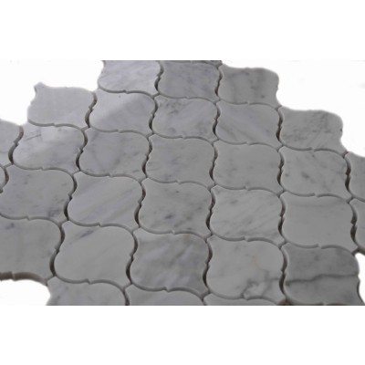 Carrara White Marble Lantern Shape Wall Tiles Floor Tiles CWMM2LAN165