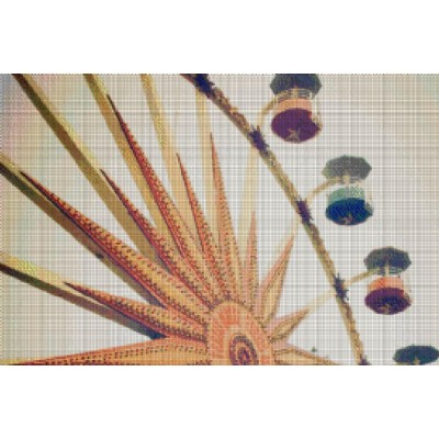 Glass Mosaic Pattern Wall Decorative