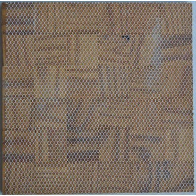 El panel de pared 3D, mosaico de madera de pino KSL-DM02012