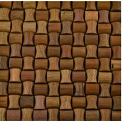 3D Pine wood wall mosaic panel DM4HMR4