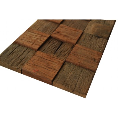 Old boat wood mosaic tile KSL-GYL0408