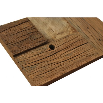 Old boat wood mosaic tile KSL-GYL0480